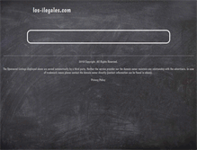 Tablet Screenshot of los-ilegales.com